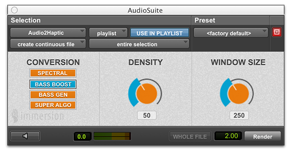 Pro Tools plugin that was not successful